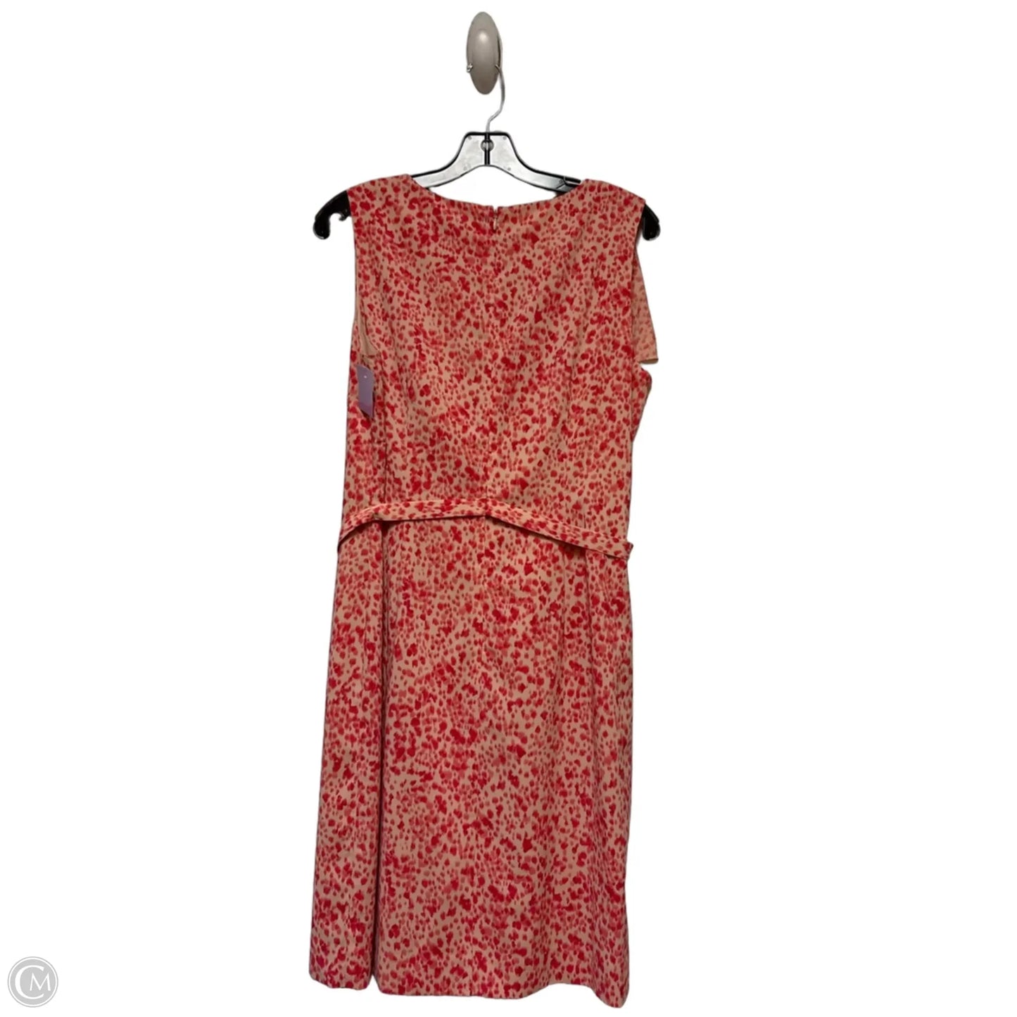 Dress Casual Short By Ann Taylor In Pink, Size: L