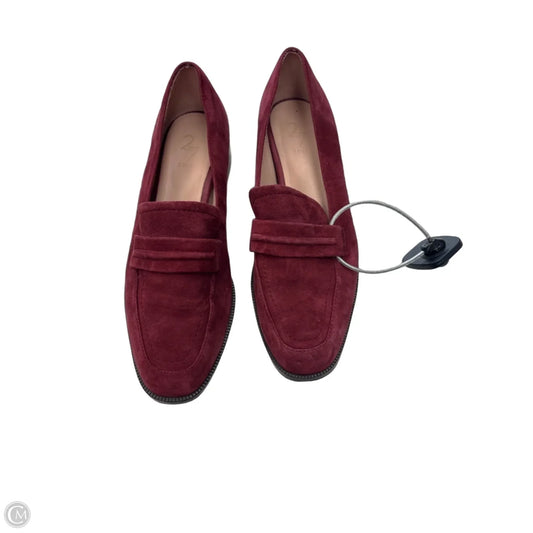 Shoes Flats By Clothes Mentor In Red, Size: 9