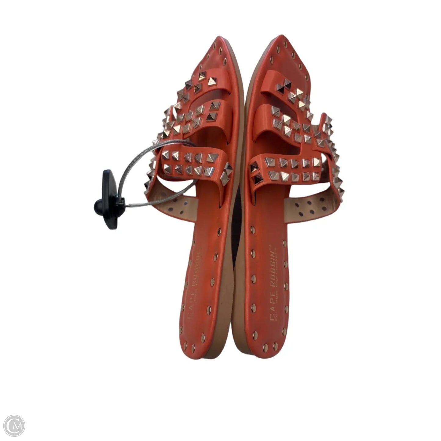 Sandals Flats By Cape Robbin In Orange, Size: 9