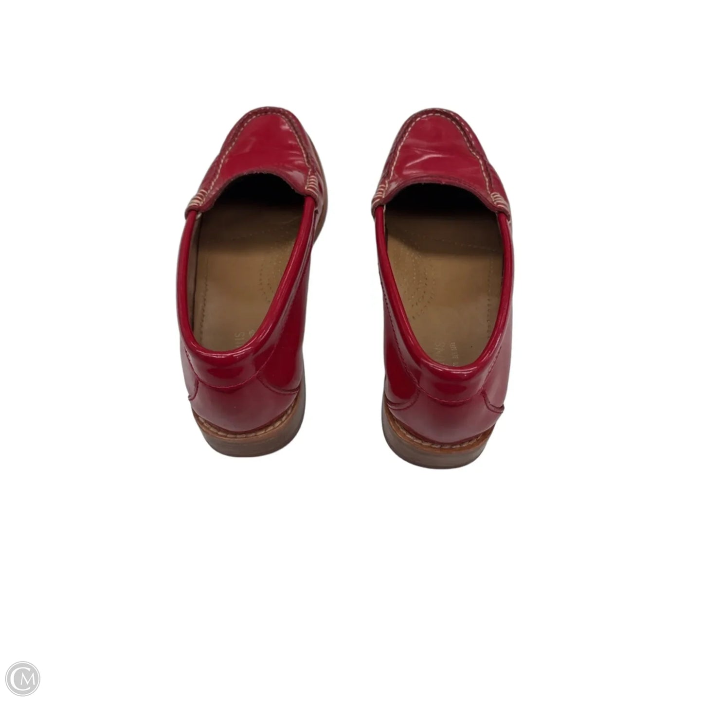 Shoes Flats By Clothes Mentor In Red, Size: 6.5