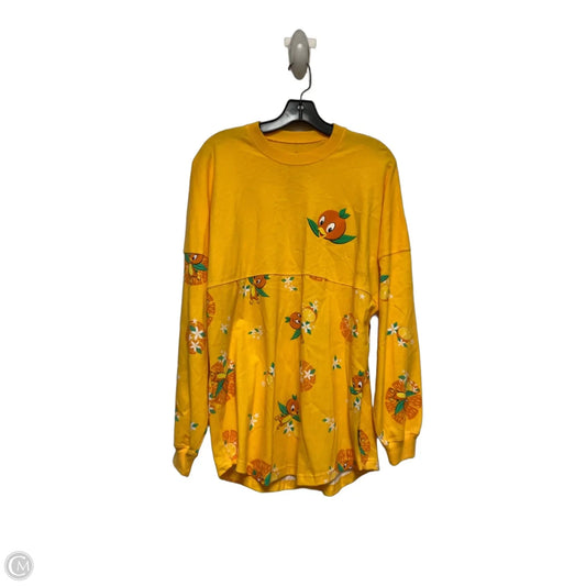 Top Long Sleeve By Disney Store In Orange, Size: S
