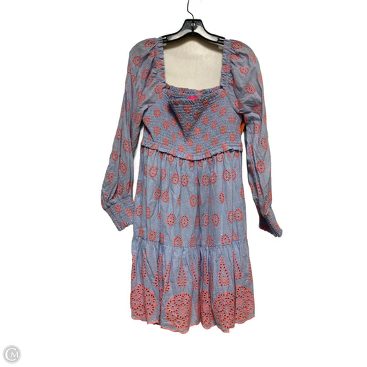 Dress Designer By Lilly Pulitzer In Blue & Orange, Size: M