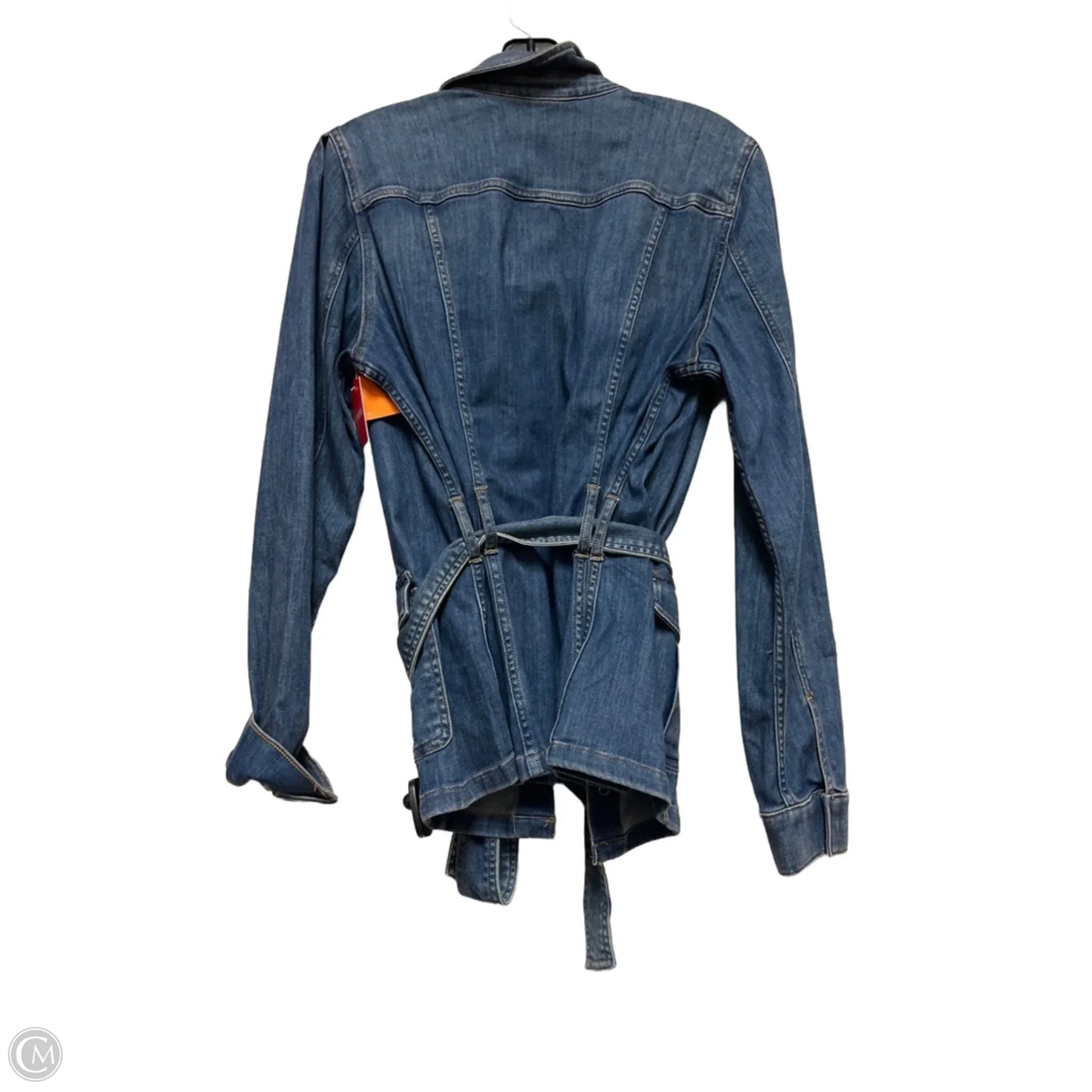 Jacket Denim By Spanx In Blue Denim, Size: Xl