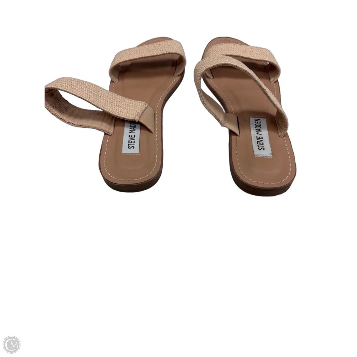 Sandals Flats By Steve Madden In Tan, Size: 7
