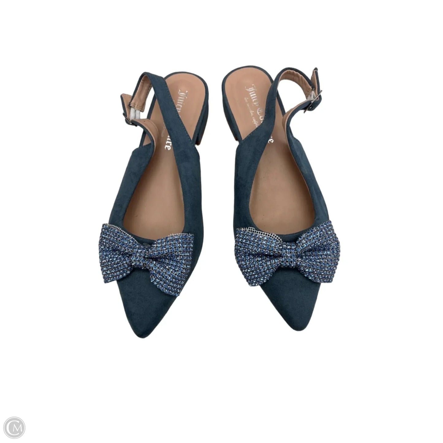 Shoes Flats By Juicy Couture In Blue, Size: 6.5