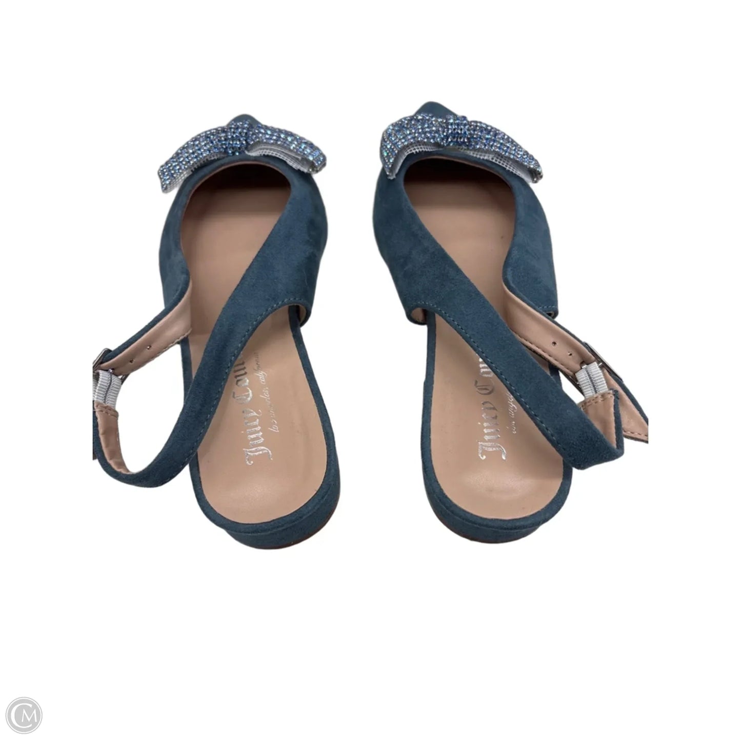 Shoes Flats By Juicy Couture In Blue, Size: 6.5