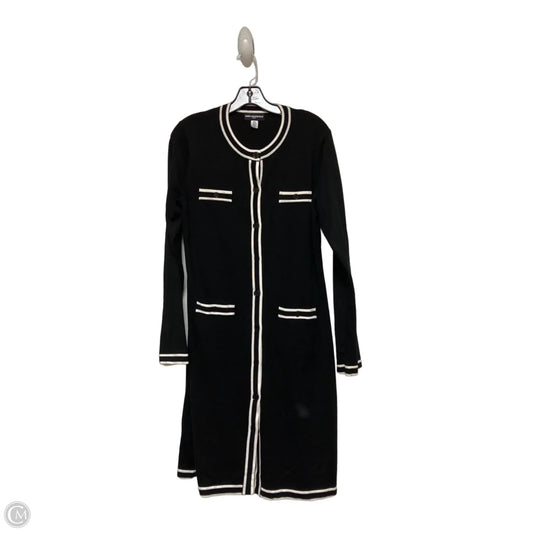 Dress Designer By Karl Lagerfeld In Black & White, Size: M