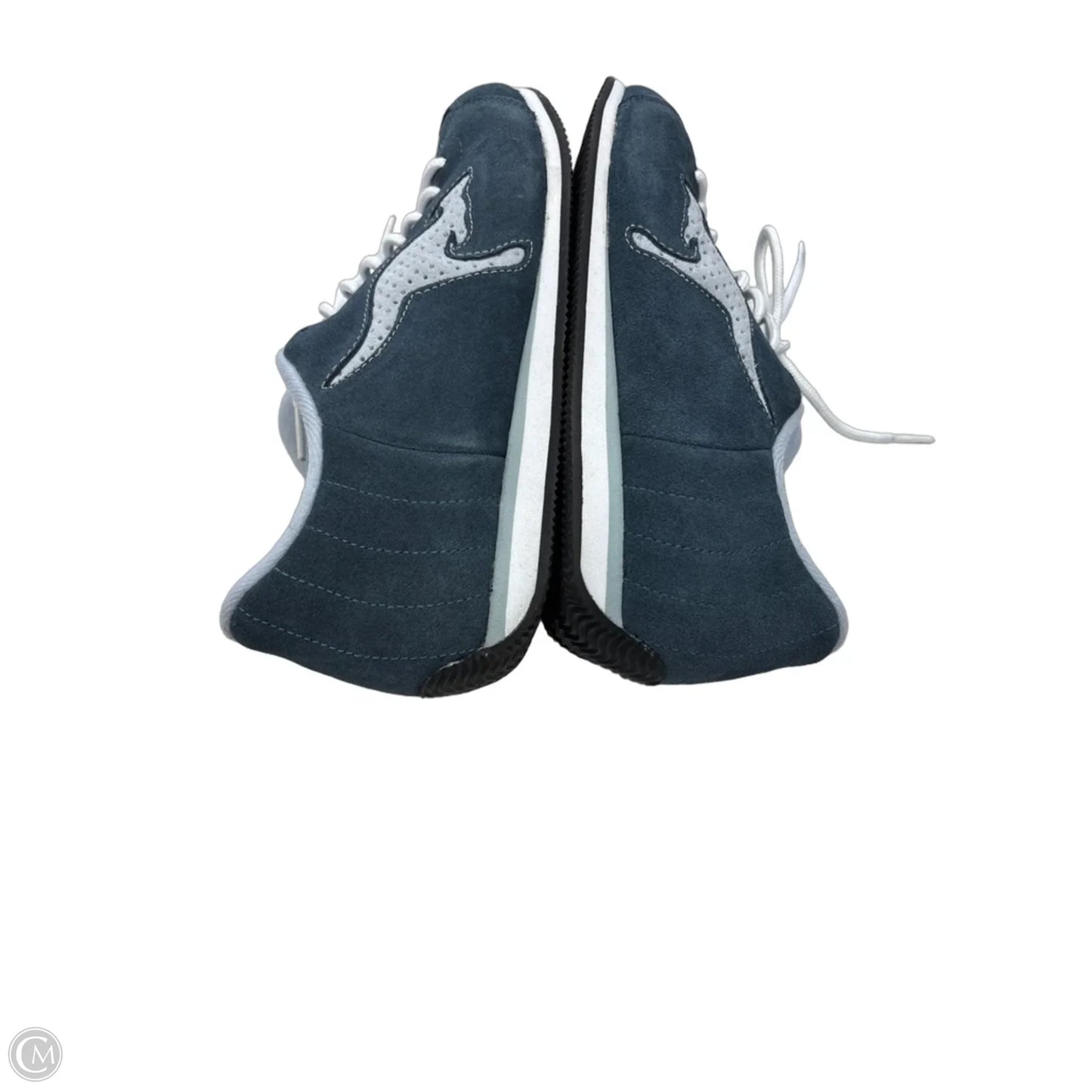 Shoes Sneakers By Clothes Mentor In Blue & White, Size: 8.5