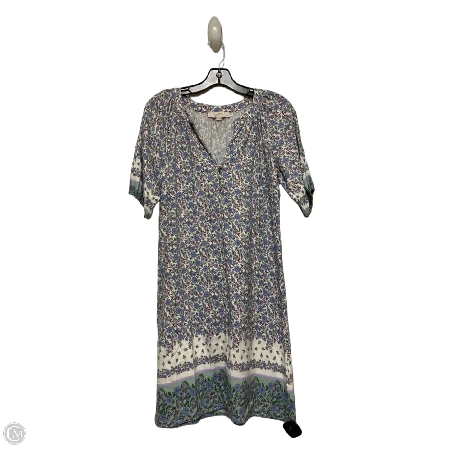 Dress Casual Short By Loft In Floral Print, Size: Sp