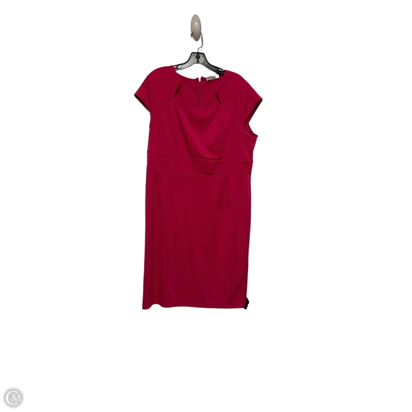 Dress Casual Midi By Grace Karin In Pink, Size: 2x