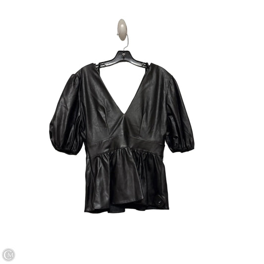 Top Short Sleeve By New York And Co In Black, Size: S