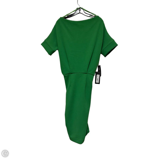 Dress Casual Midi By New York And Co In Green, Size: Xs
