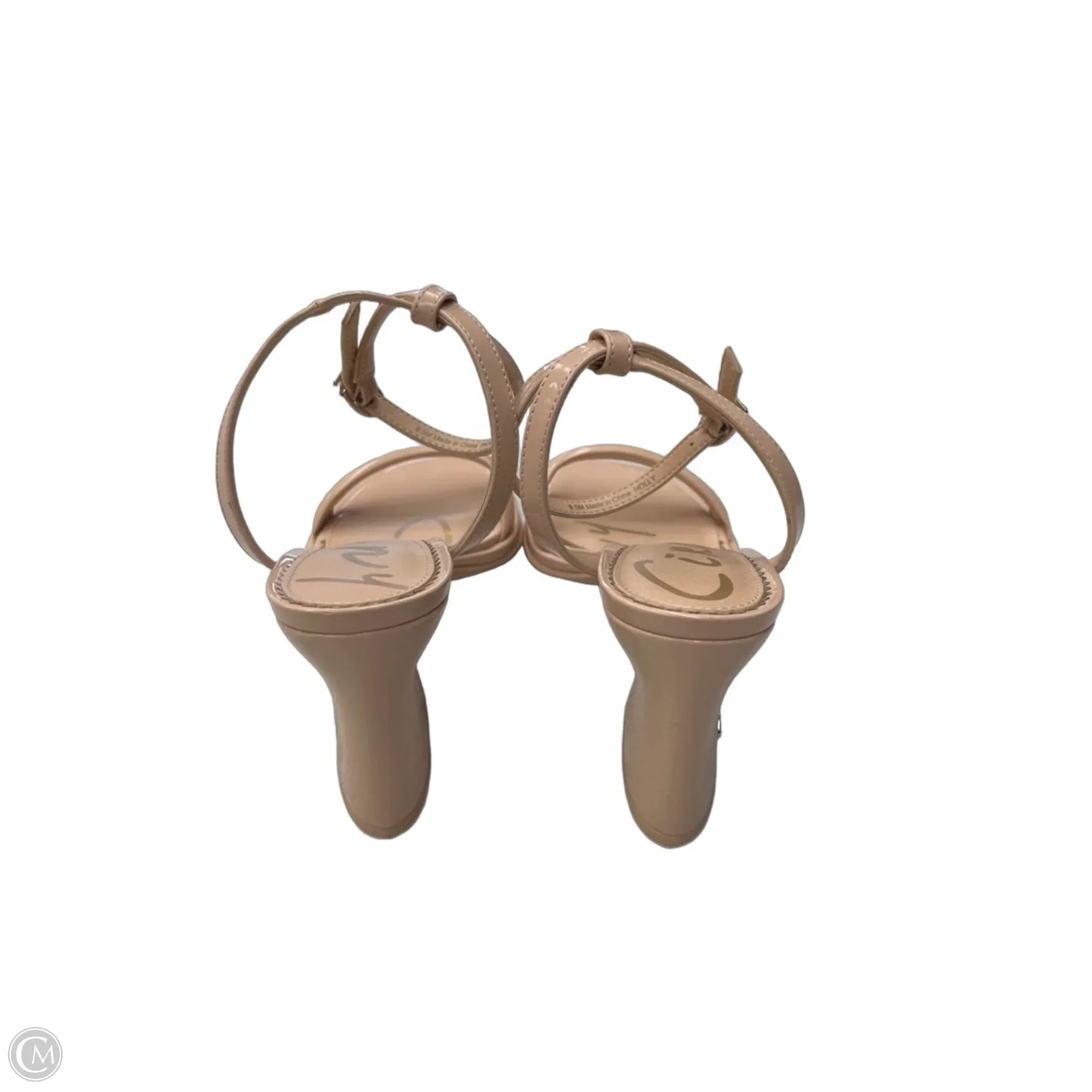 Sandals Heels Block By Circus By Sam Edelman In Tan, Size: 9.5