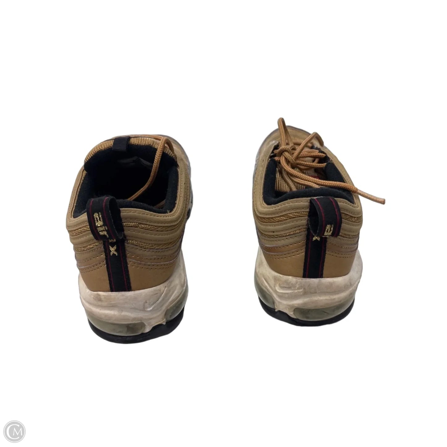 Shoes Athletic By Nike In Gold, Size: 9