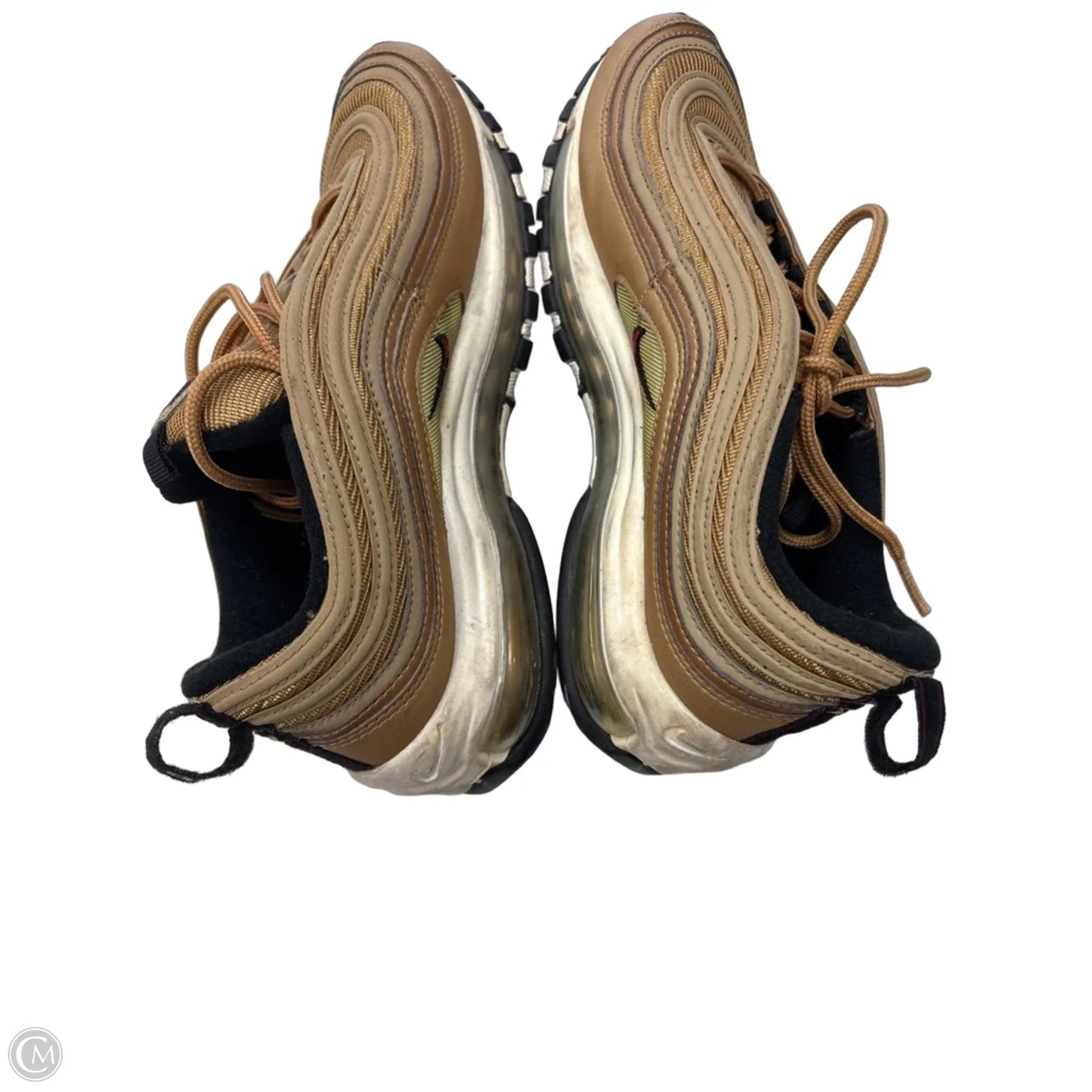 Shoes Athletic By Nike In Gold, Size: 9