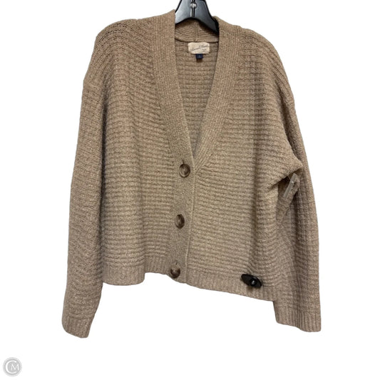 Sweater Cardigan By Universal Thread In Beige, Size: Xl