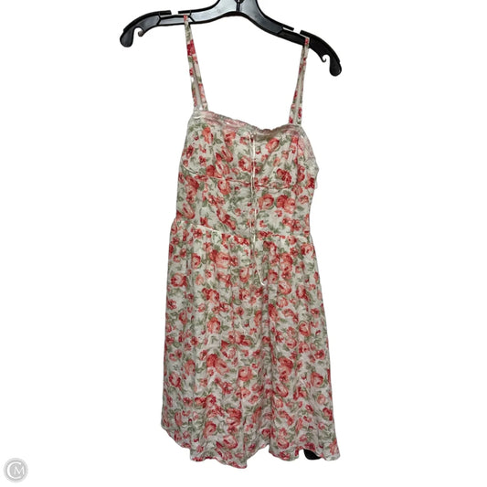 Dress Casual Short By Aeropostale In Floral Print, Size: S