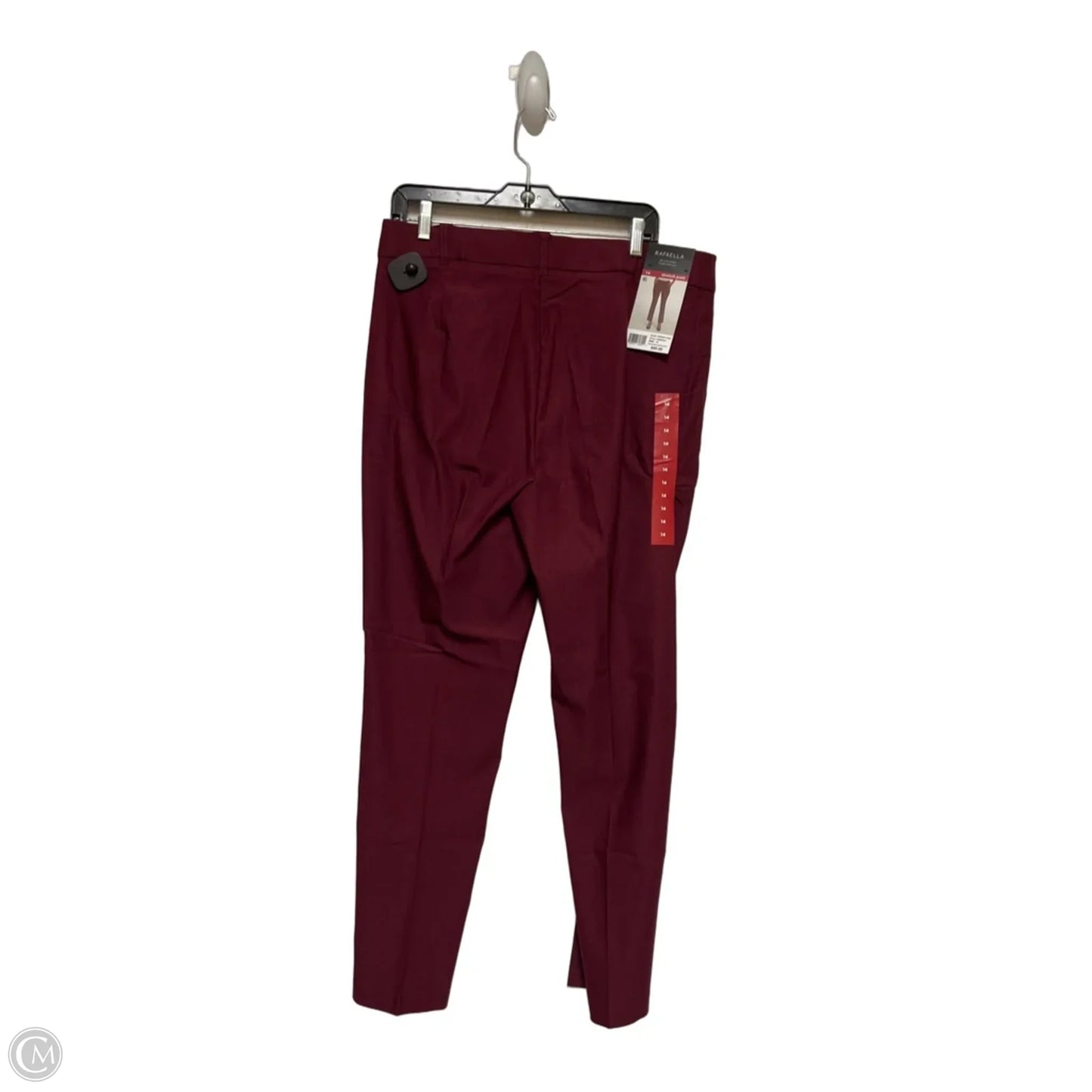 Pants Other By Rafaella In Maroon, Size: 14