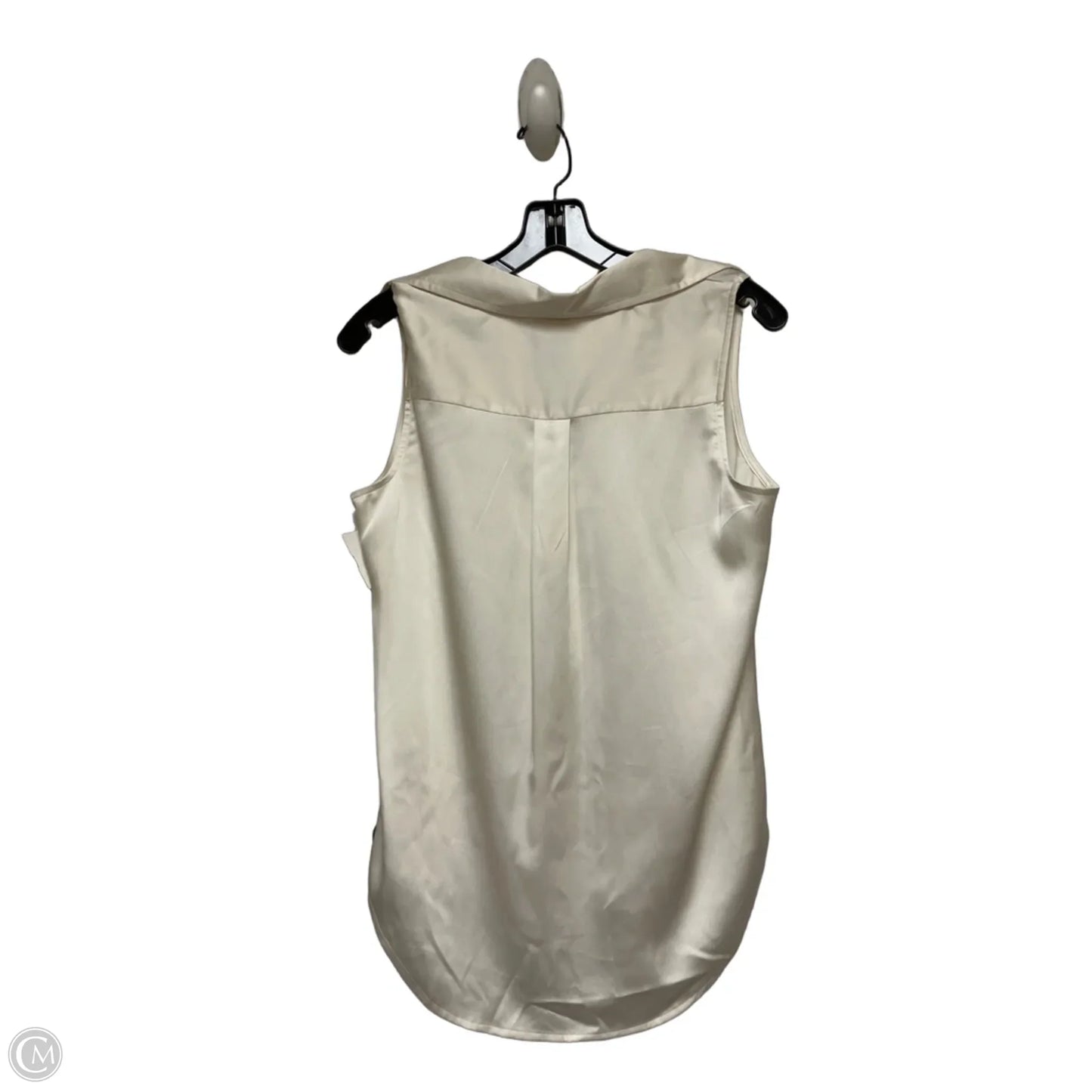 Top Sleeveless By Worthington In Cream, Size: S