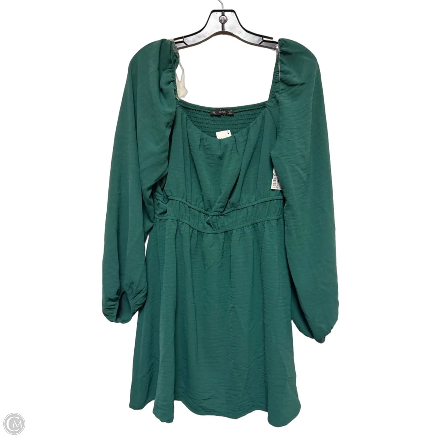 Dress Casual Short By Hespera In Green, Size: Xl