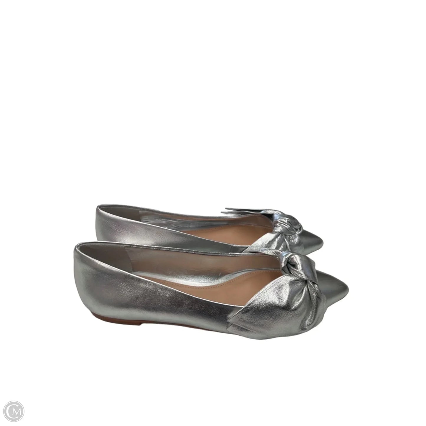 Sandals Flats By Vince Camuto In Silver, Size: 7