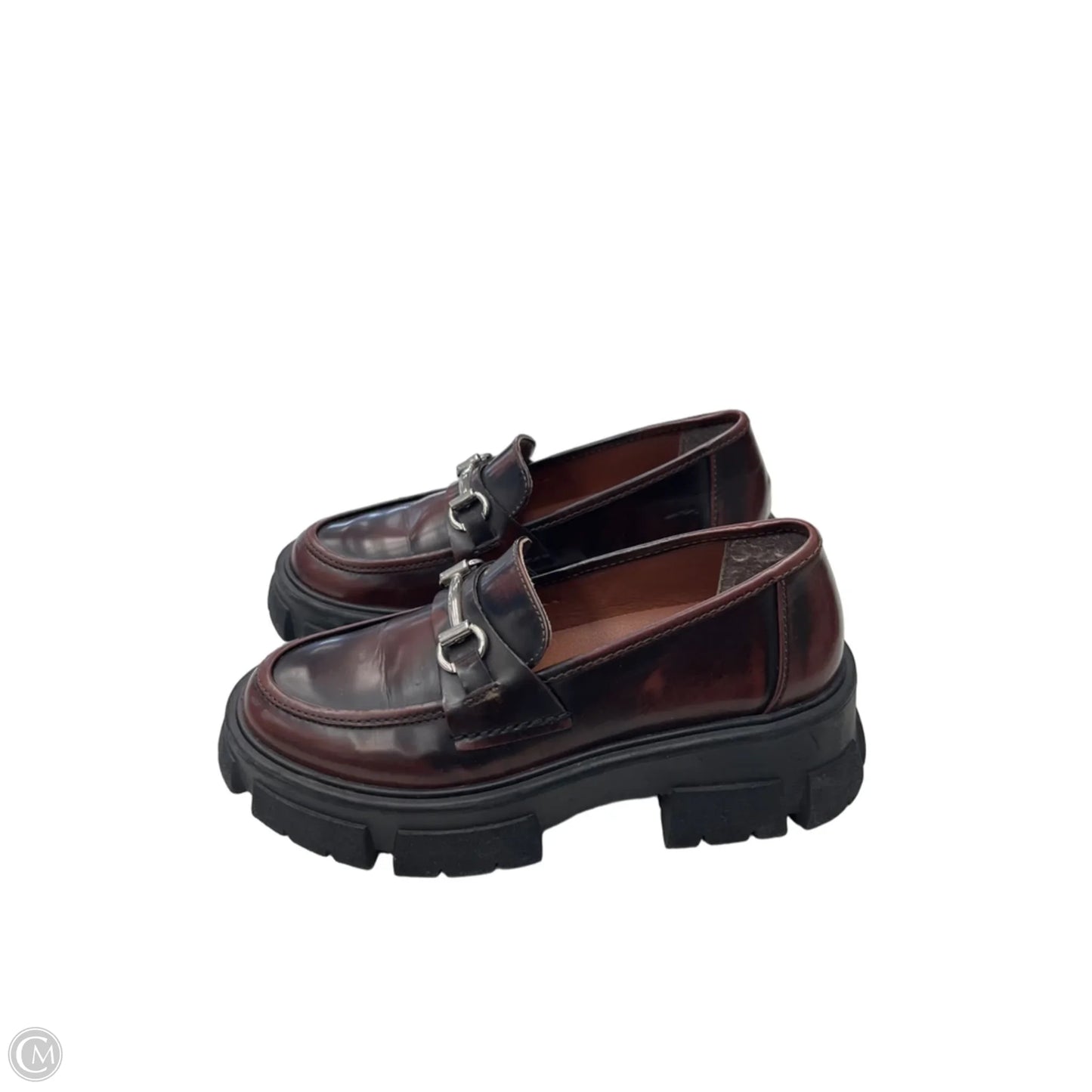 Shoes Heels Platform By Steve Madden In Brown, Size: 6
