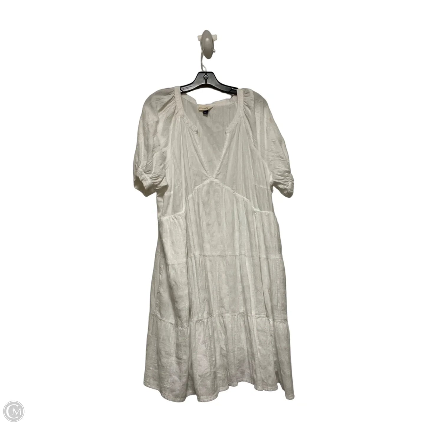 Dress Casual Short By Universal Thread In White, Size: Xxl