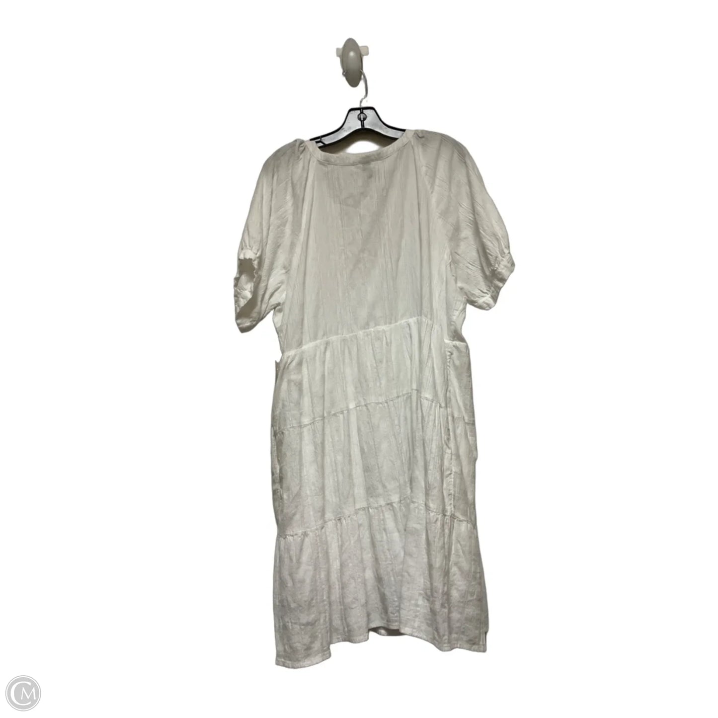 Dress Casual Short By Universal Thread In White, Size: Xxl