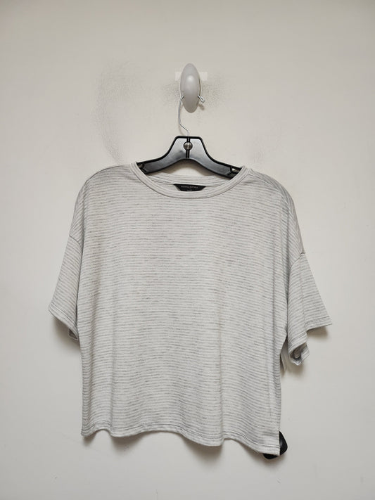 Grey Top Short Sleeve Basic Banana Republic, Size Xs