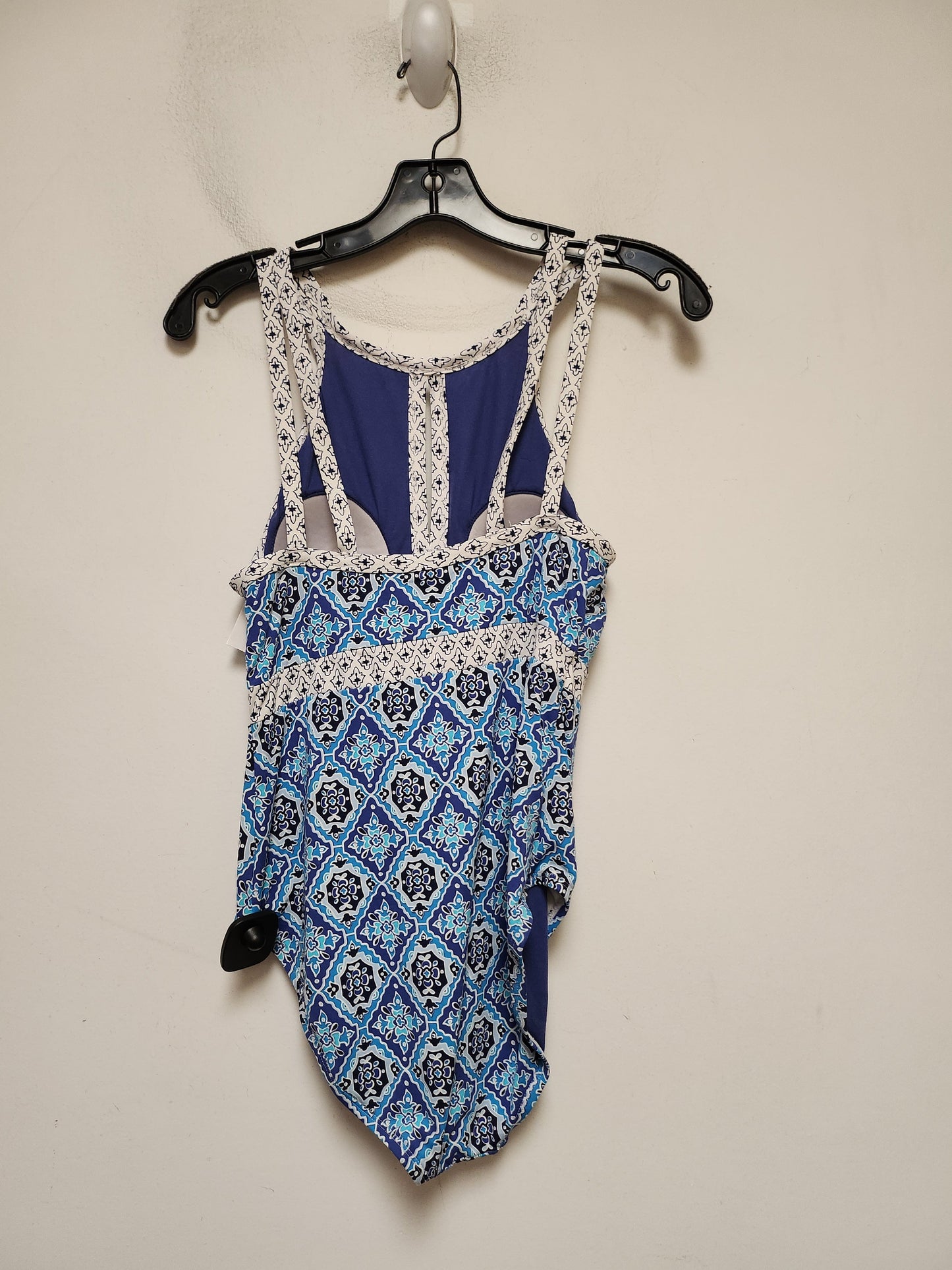 Blue & White Swimsuit Tommy Bahama, Size 8