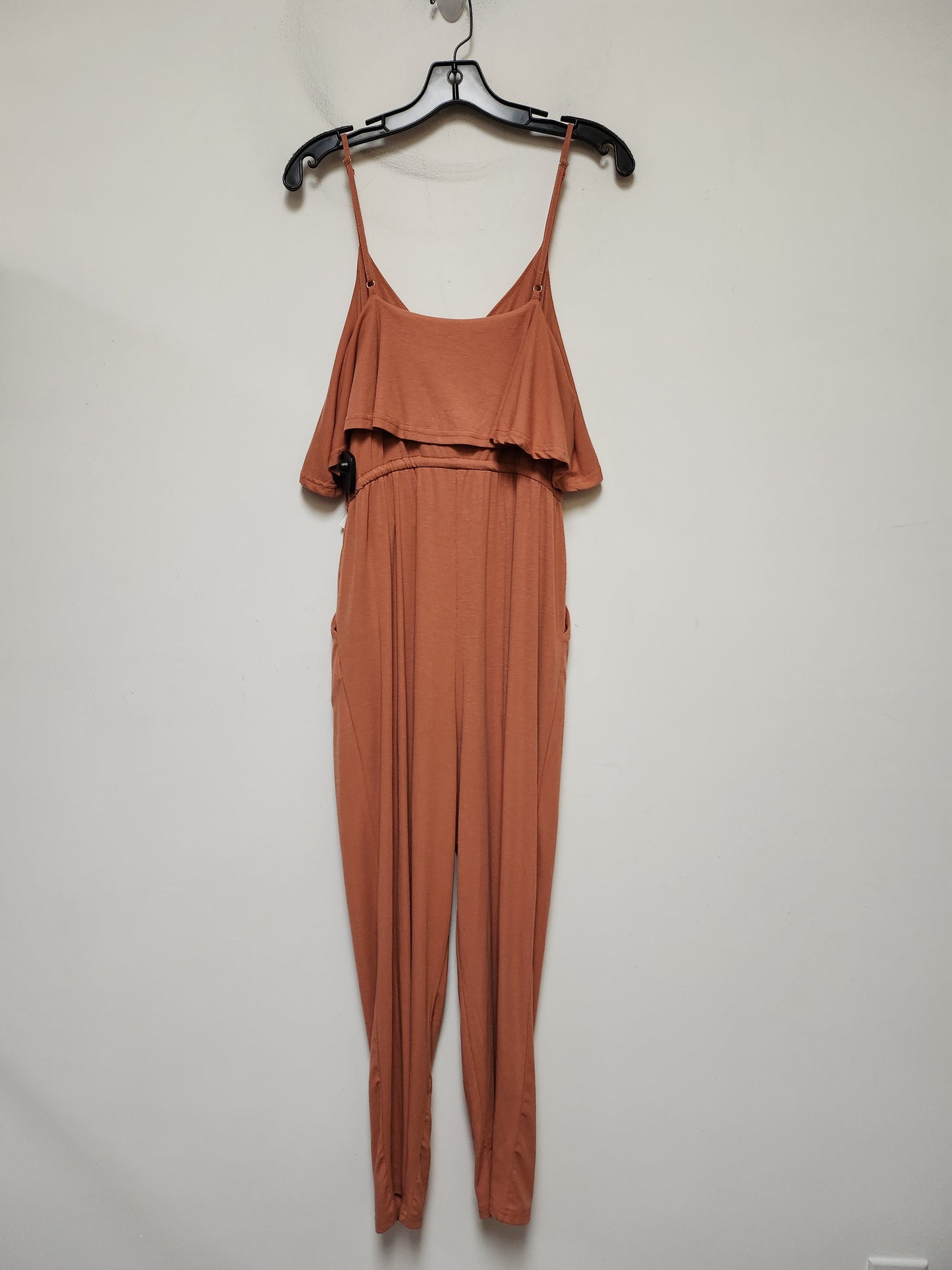 Orange Jumpsuit Hem & Thread, Size M