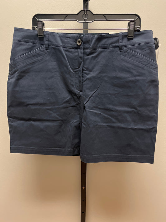 Navy Shorts Talbots, Size 16