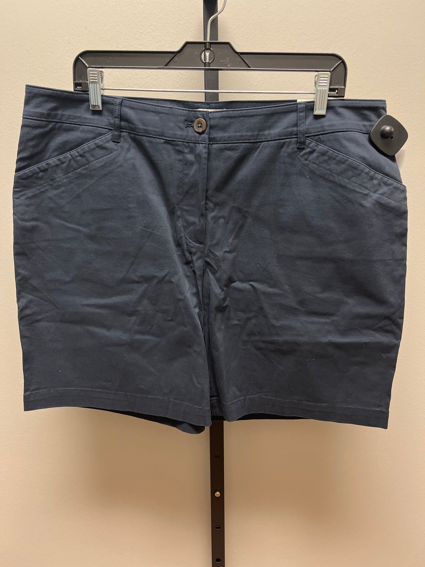 Navy Shorts Talbots, Size 16