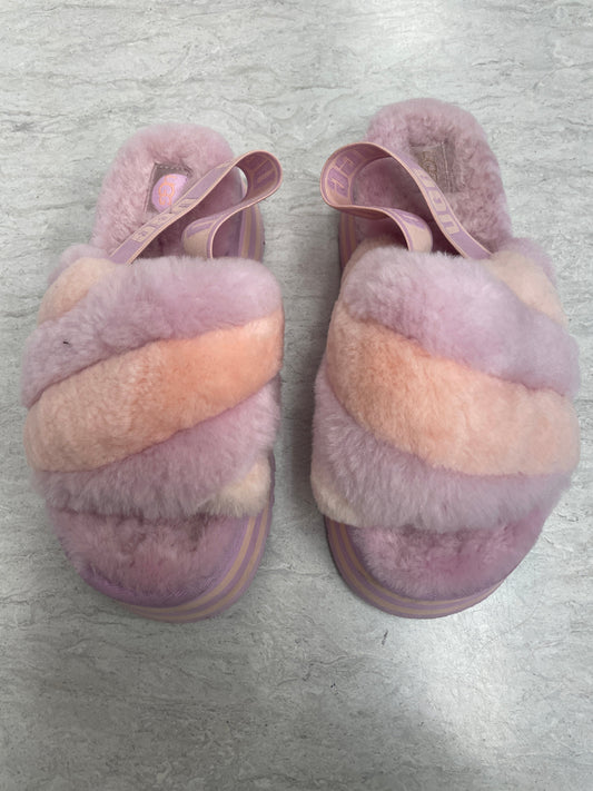 Slippers By Ugg In Purple, Size: 7