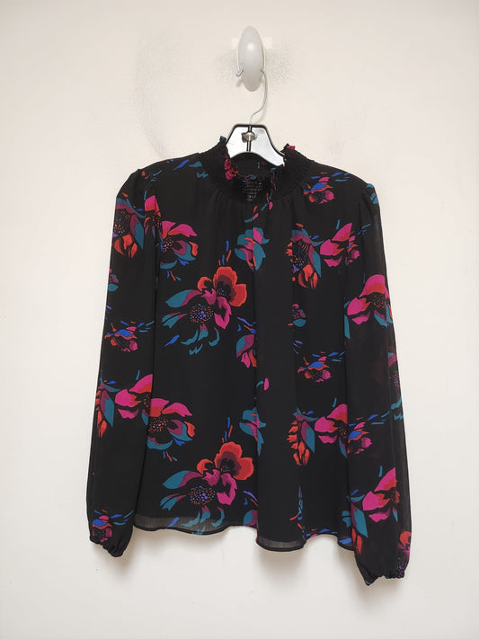 Top Long Sleeve By J. Crew In Floral Print, Size: S