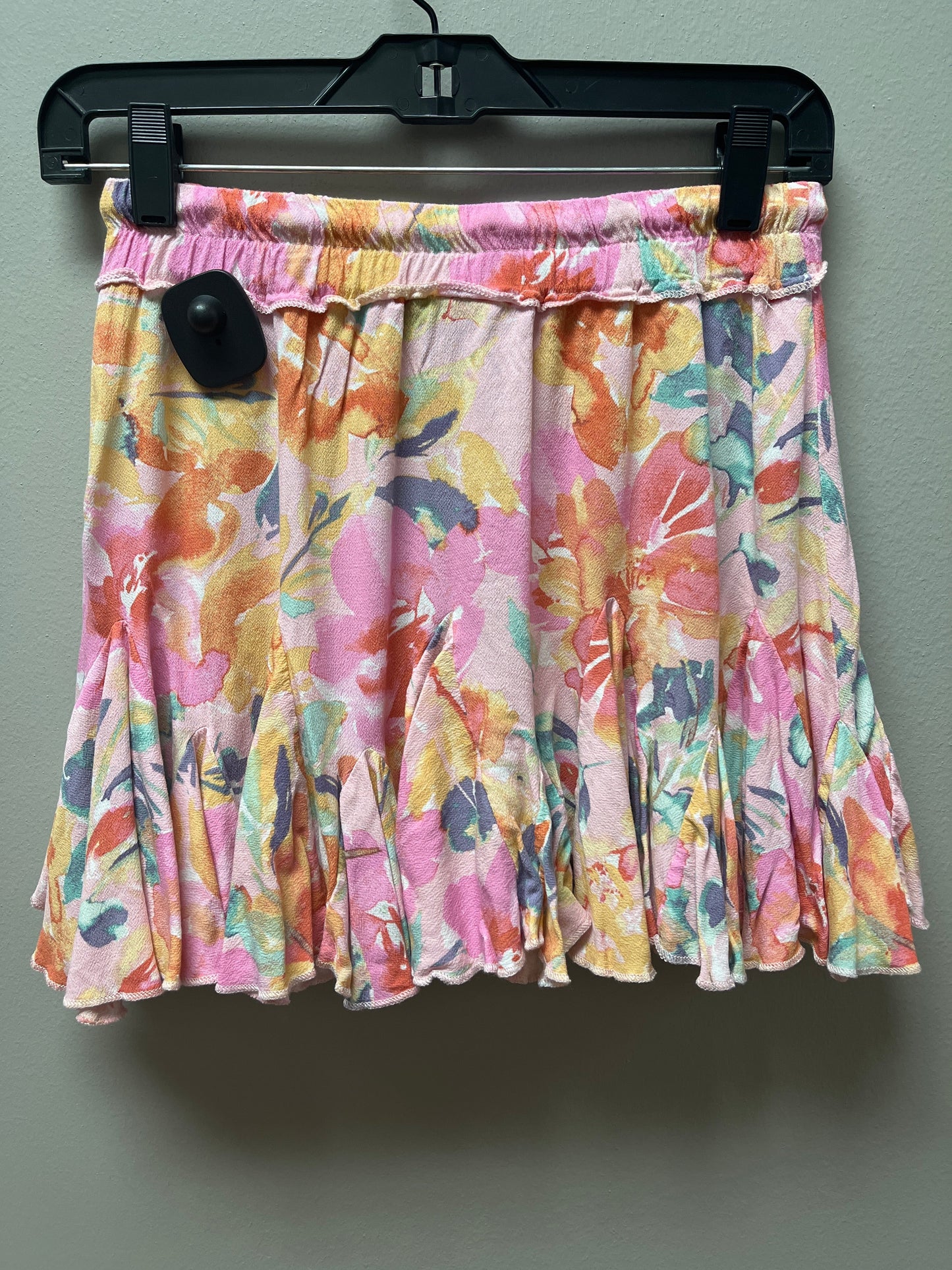 Skirt Mini & Short By Vici In Floral Print, Size: 4