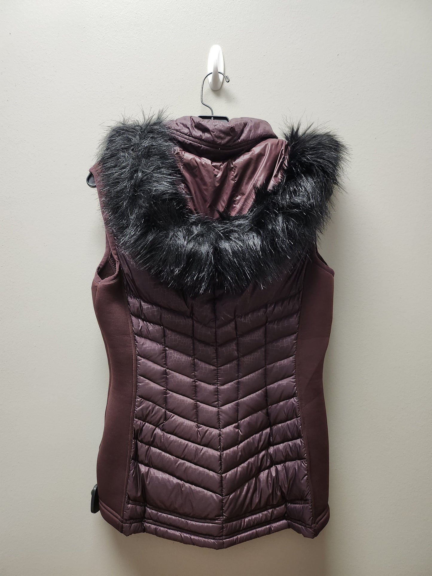 Vest Puffer & Quilted By Michael By Michael Kors In Purple, Size: S