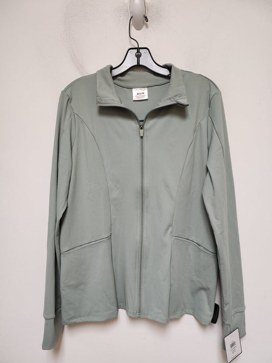 Athletic Jacket By Laundry In Green, Size: L