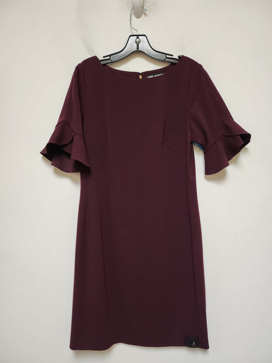 Dress Designer By Karl Lagerfeld In Purple, Size: M