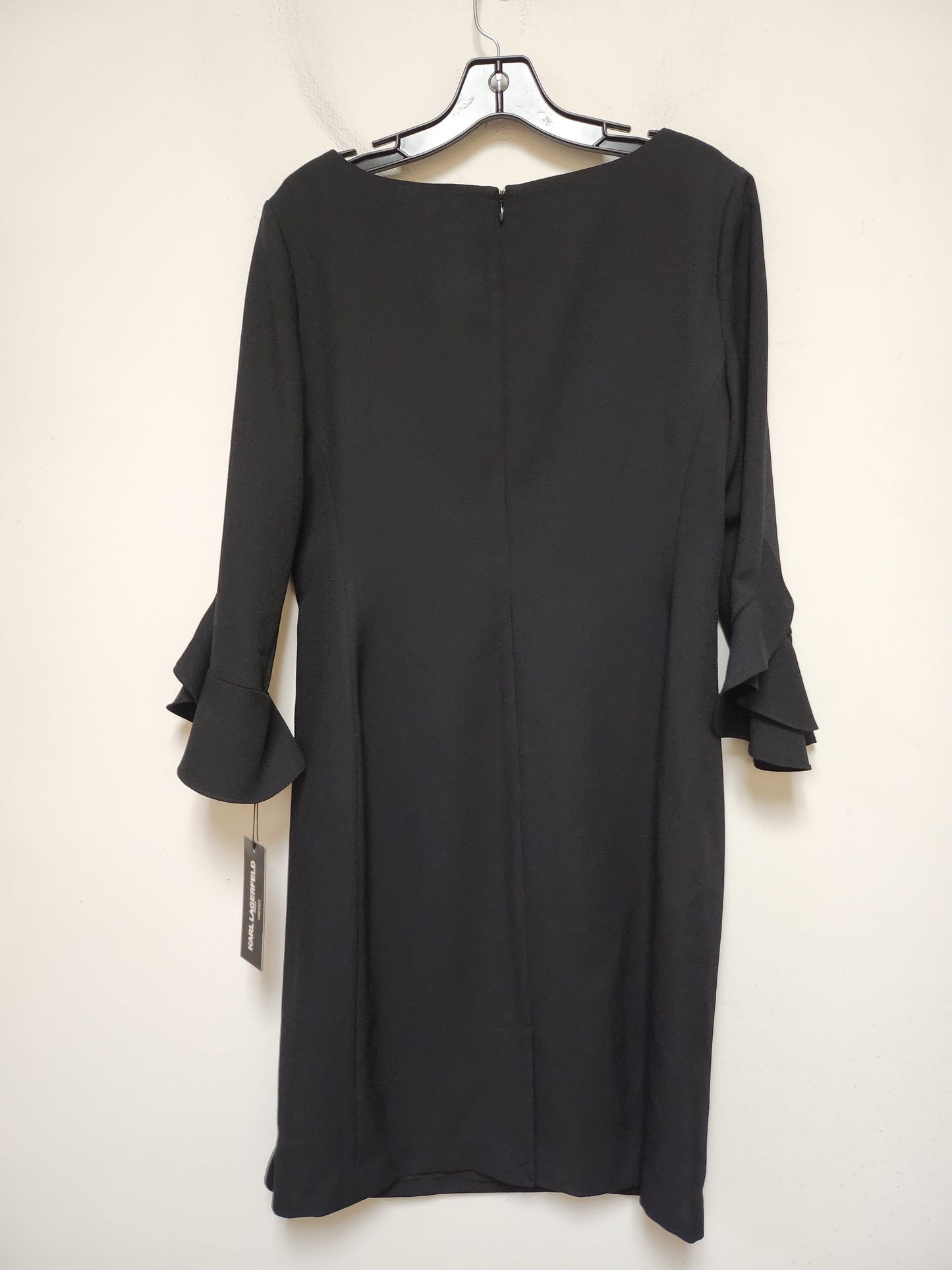 Dress Designer By Karl Lagerfeld In Black, Size: M