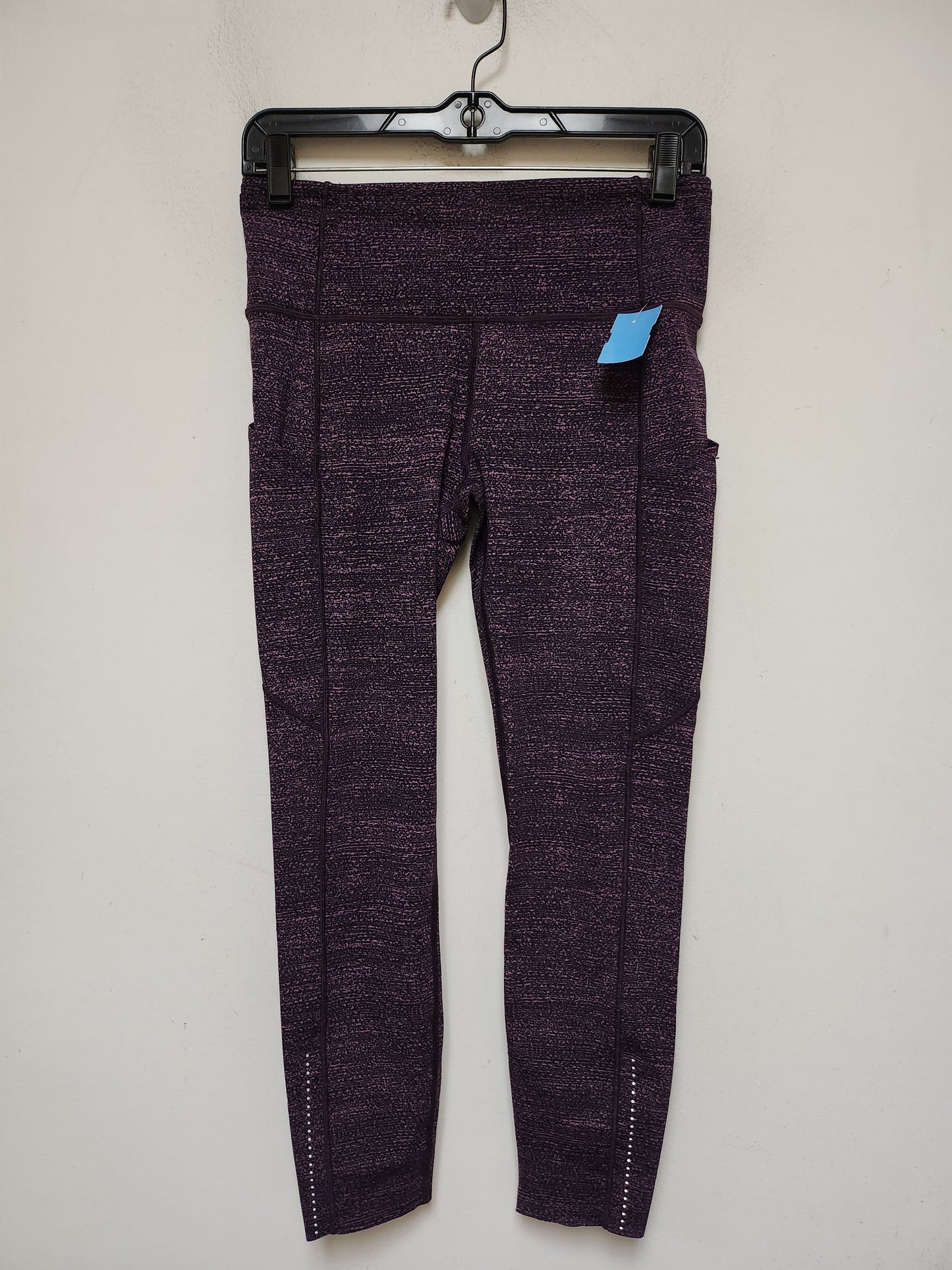 Athletic Leggings By Lululemon In Purple, Size: 8