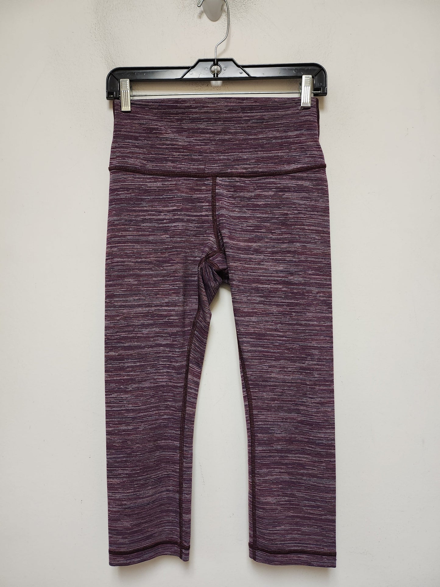 Athletic Capris By Lululemon In Purple, Size: S