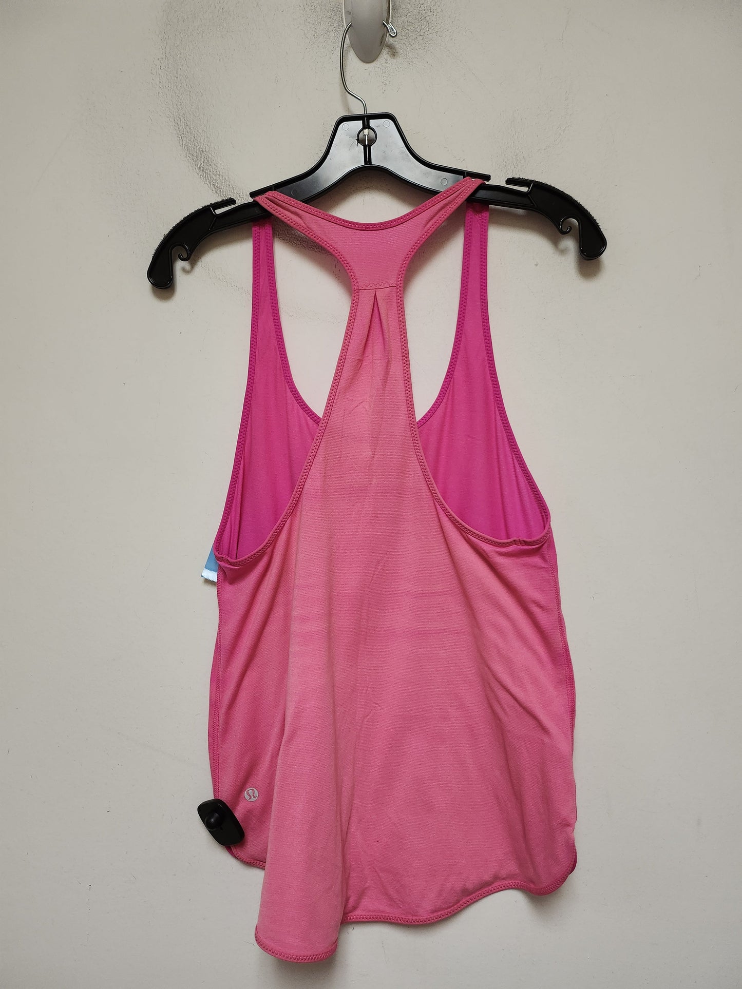 Athletic Tank Top By Lululemon In Pink, Size: M