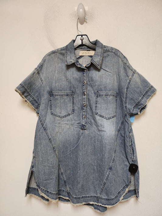 Dress Casual Short By We The Free In Blue Denim, Size: S