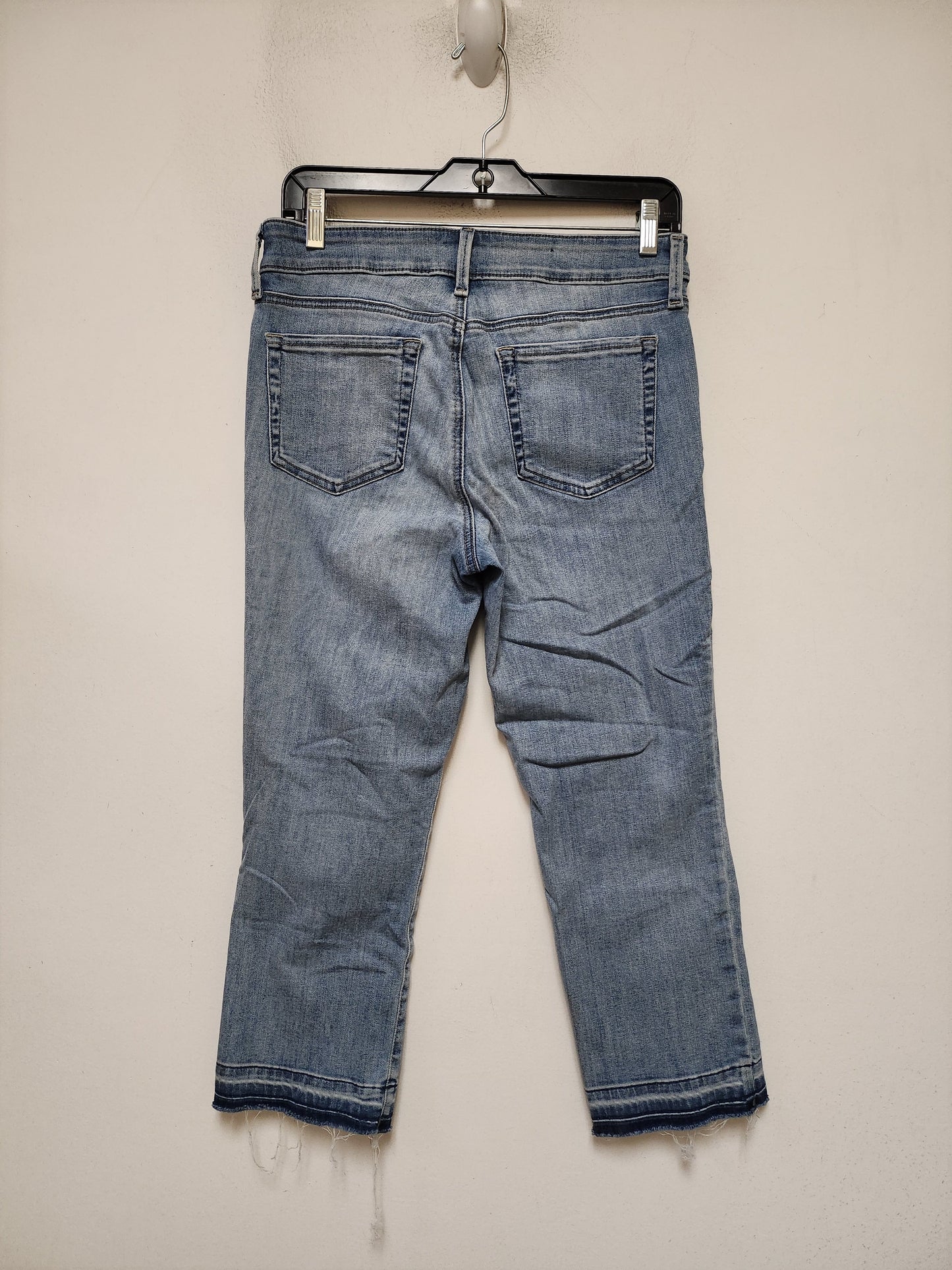 Jeans Cropped By Not Your Daughters Jeans In Blue Denim, Size: 6