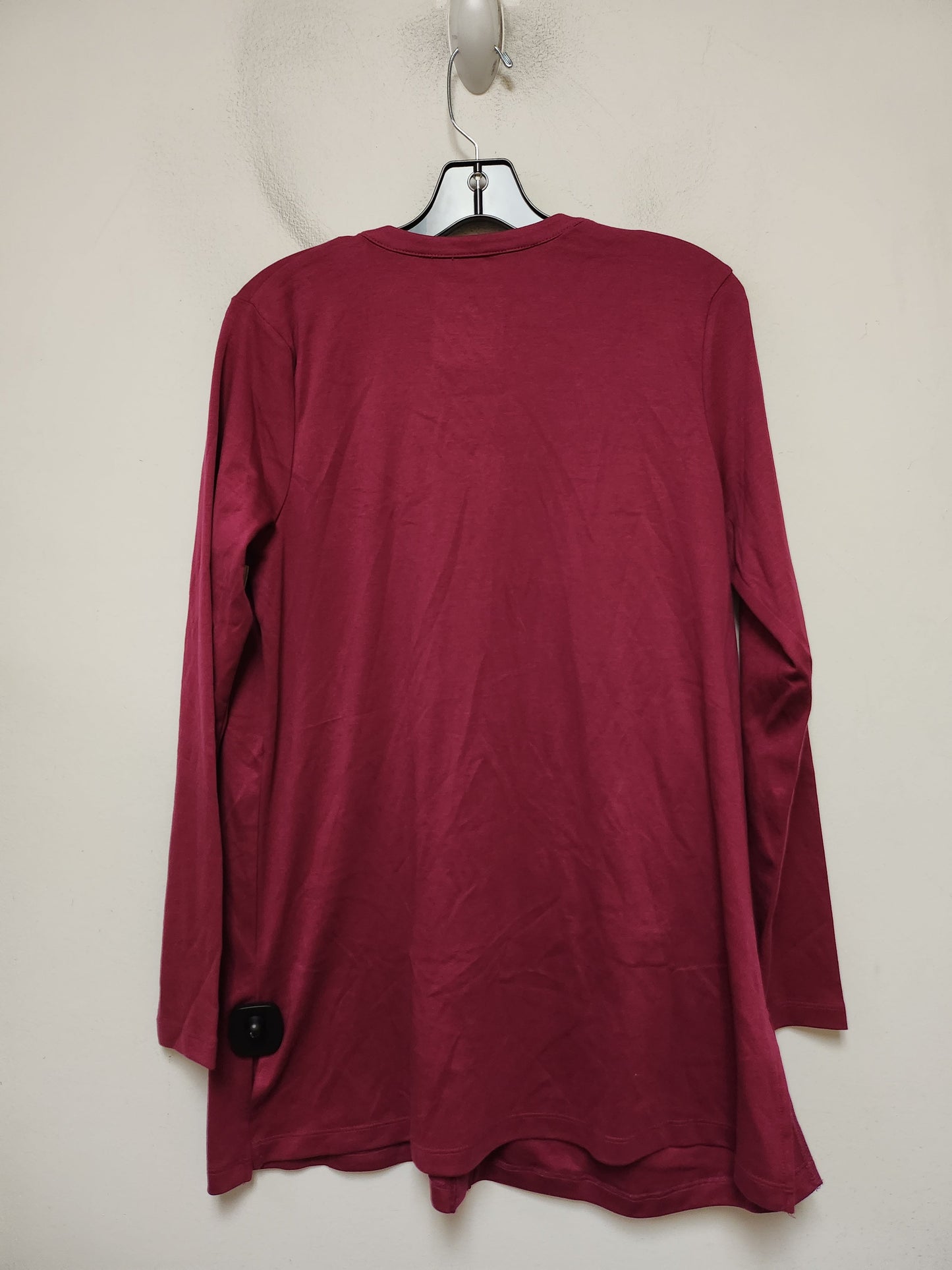 Top Long Sleeve By Isaac Mizrahi Live Qvc In Purple, Size: S