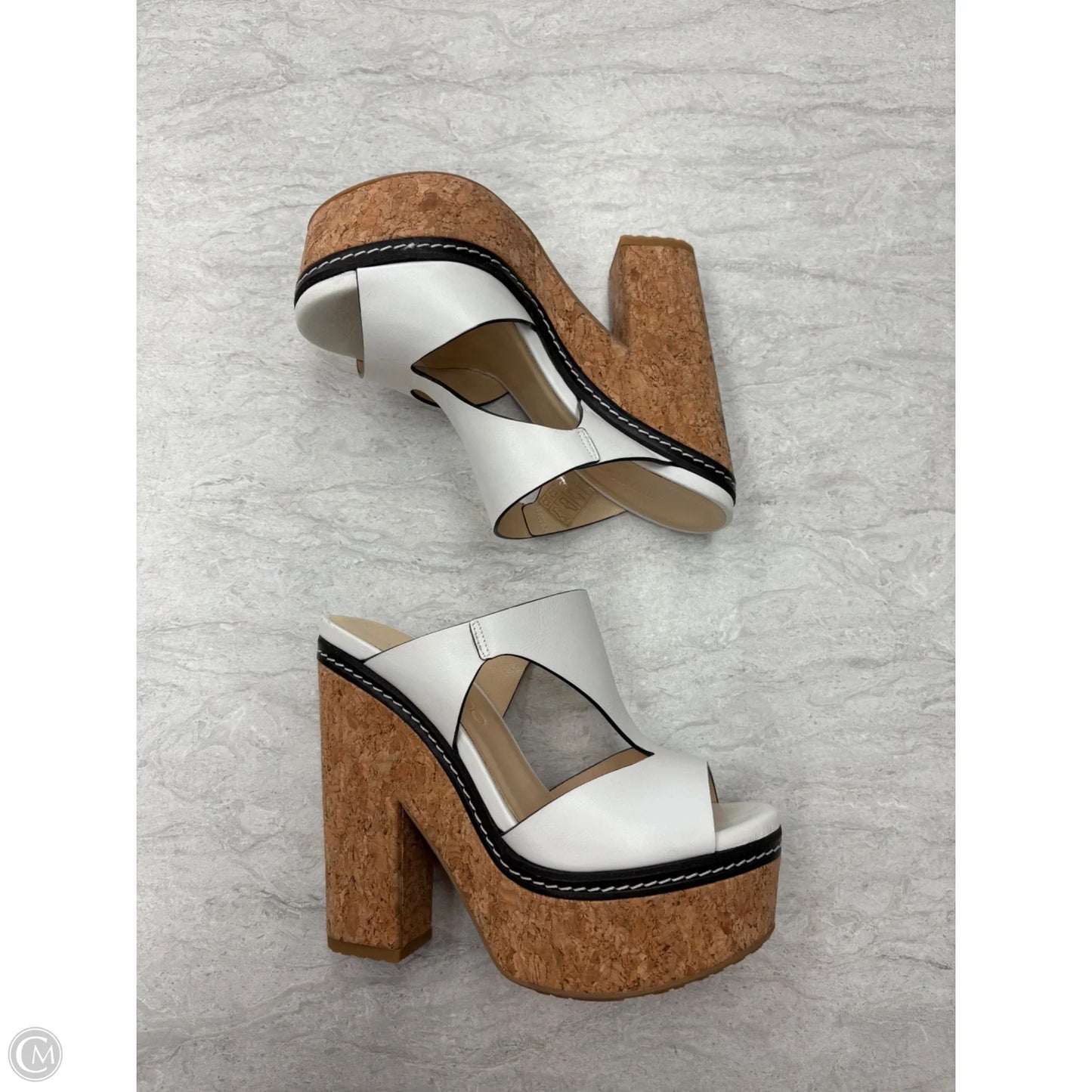 Shoes Luxury Designer By Jimmy Choo In White, Size: 5