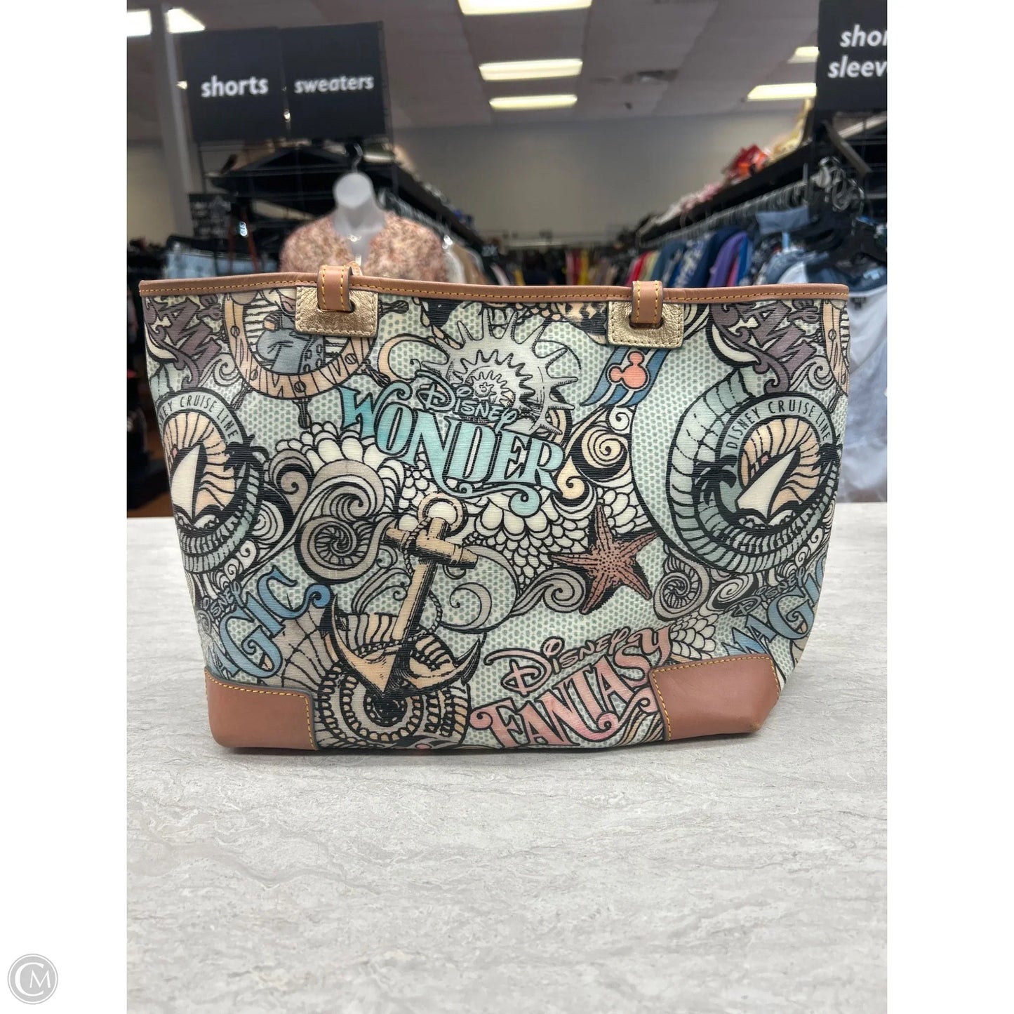 Handbag Designer By Dooney And Bourke, Size: Large