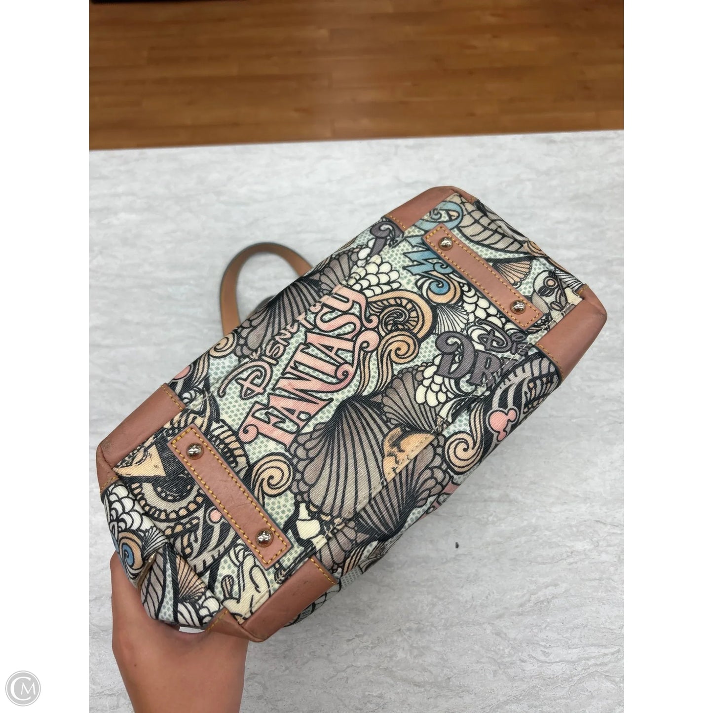 Handbag Designer By Dooney And Bourke, Size: Large