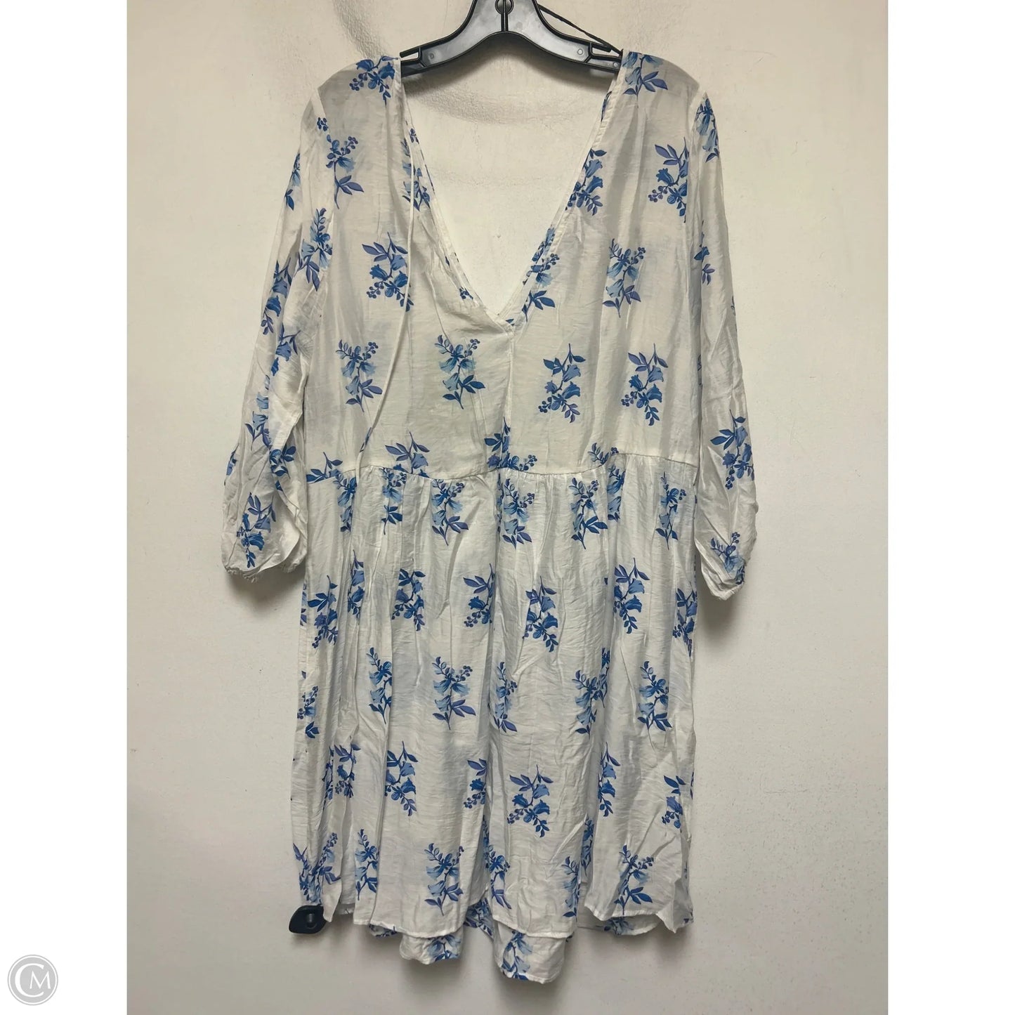 Dress Casual Short By H&m In Floral Print, Size: L